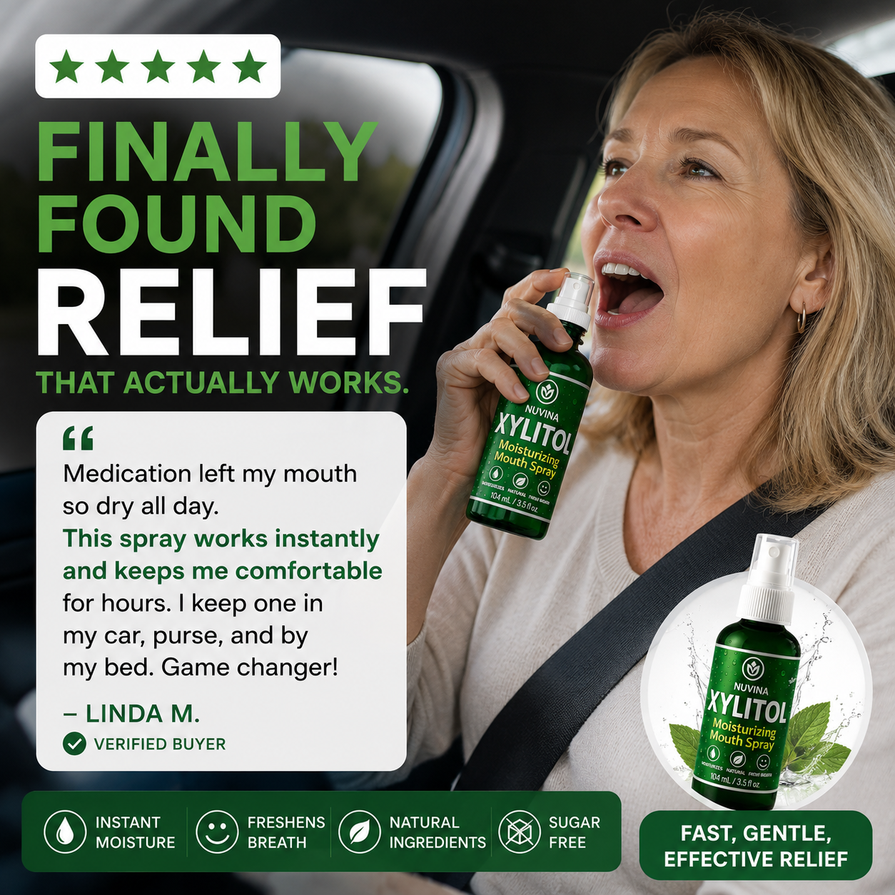 Drymouth Rescue™️ - Ease Dry Mouth, Relief In Seconds