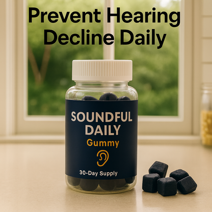 Soundful Daily Gummy™️ - Prevent Hearing Decline